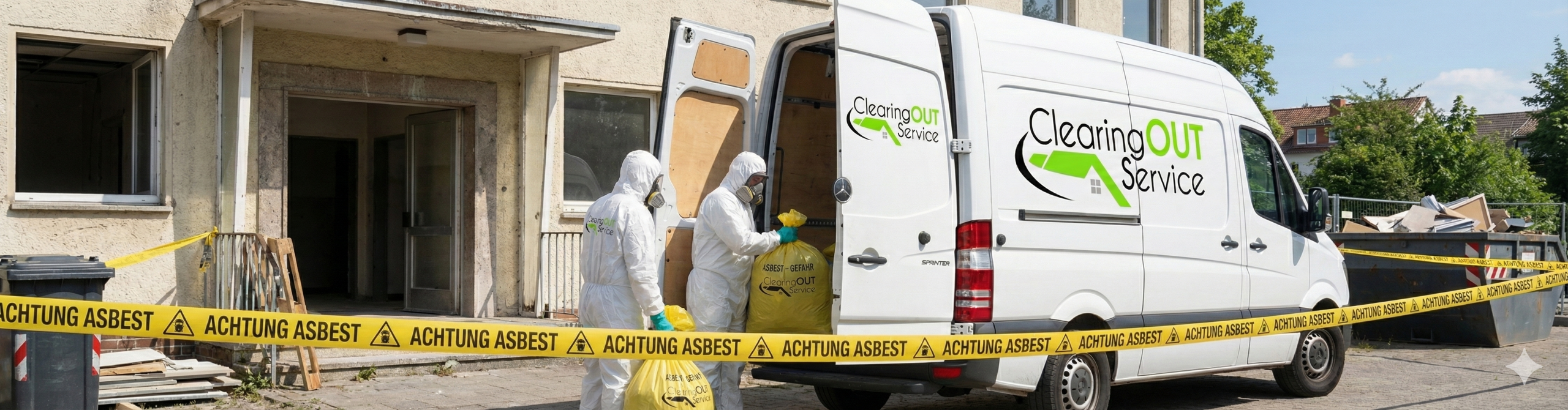 Asbestsanierung in Nürtingen durch COS Clearing Out Service